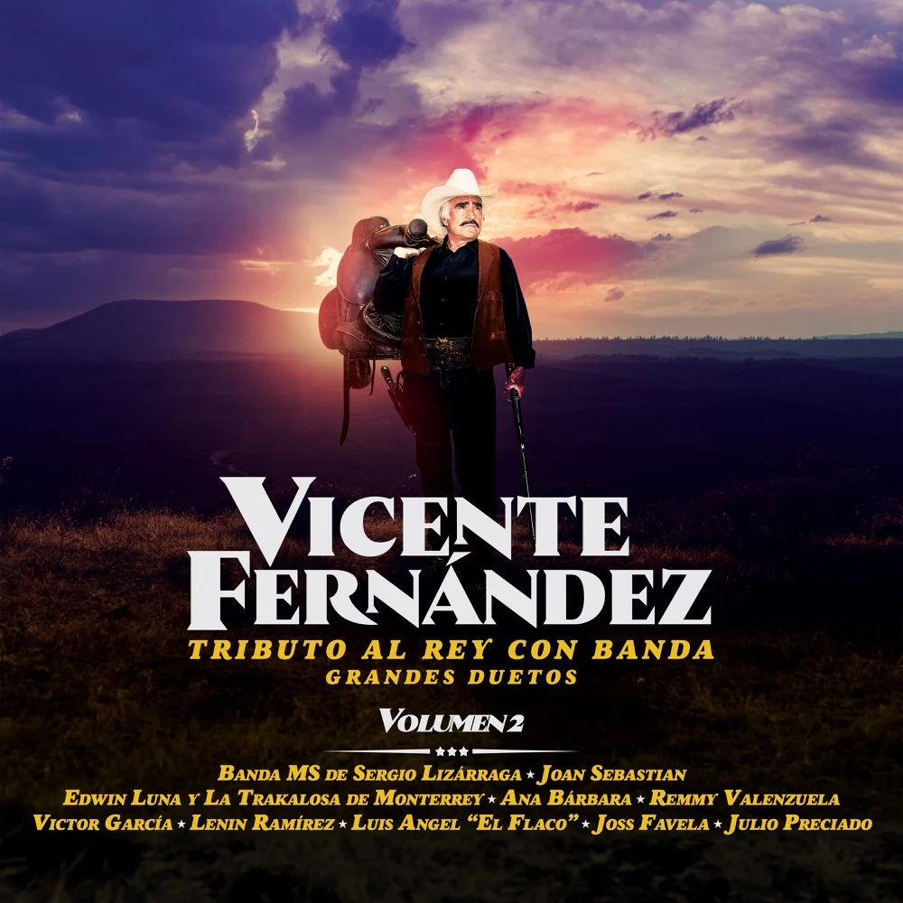 Portada oficial de Tributo al Rey Con Banda, Grandes Duetos Vol. 2
